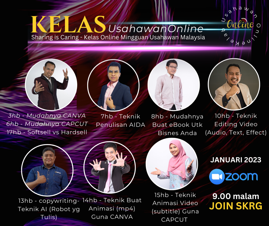 Kelab usahawan Atas Talian (Online) KUAT